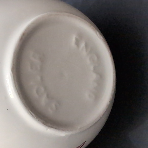 Vintage Sadler England Small White Ginger Jar With The Indian Tree Design. - Picture 9 of 11